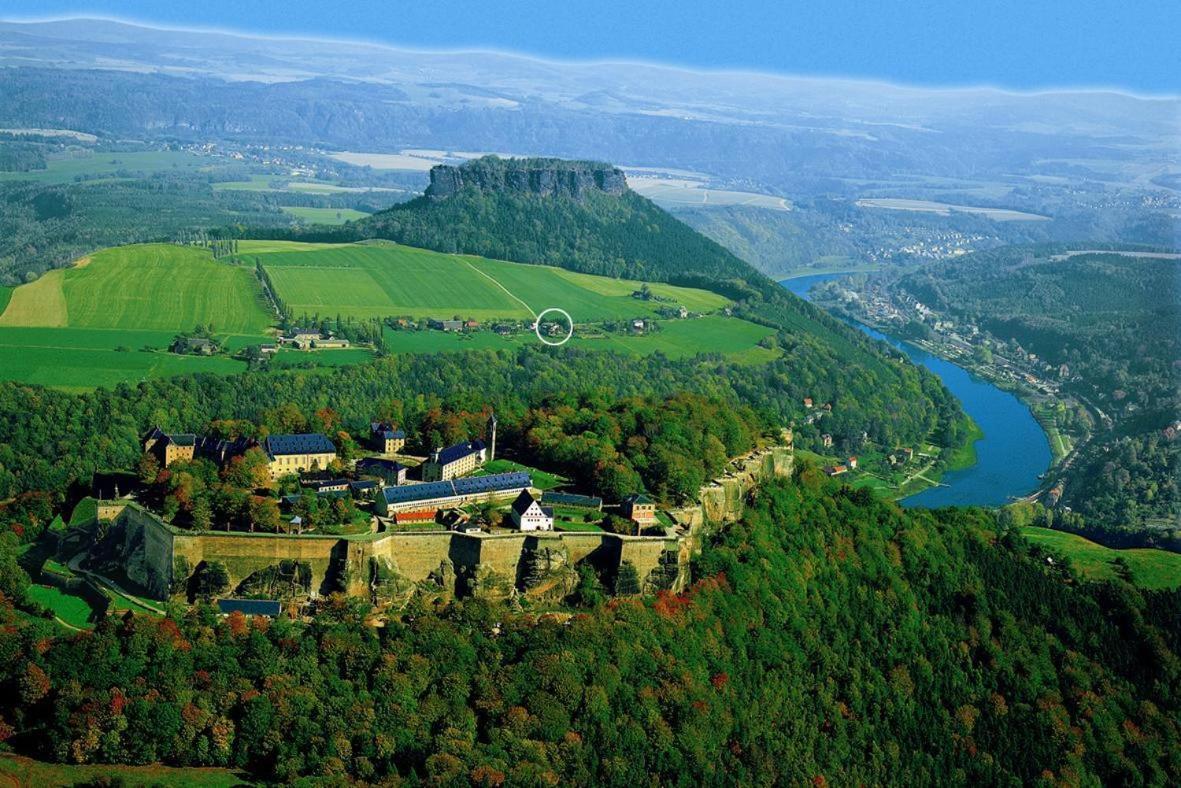 Panoramahotel Lilienstein Königstein an der Elbe Exteriör bild